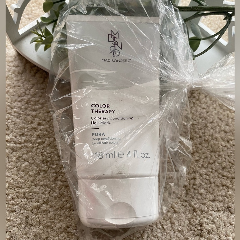 Madison Reed Color Therapy colorless conditioning hair mask PURA NEW